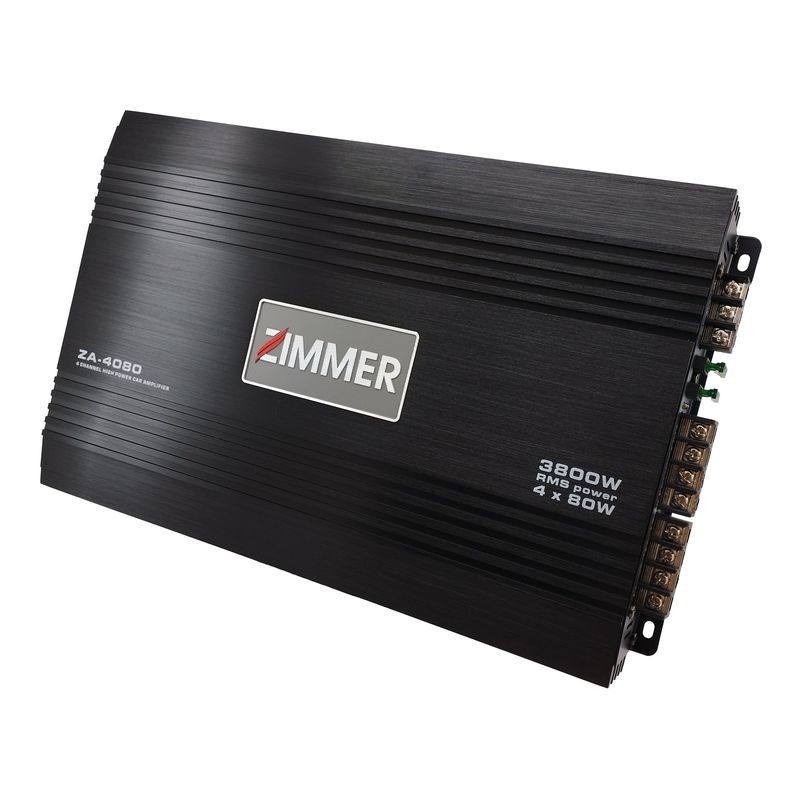 آمپلی فایر خودرو 4 کانال زیمر مدل za 4080